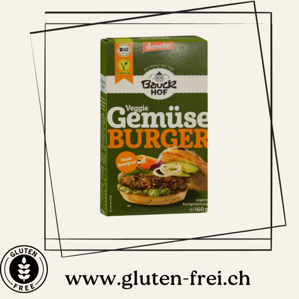 Vegetable burger Bauck